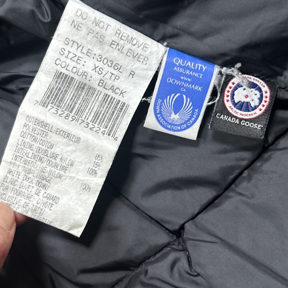 Vintage Canada Goose Whistler Down Belted Parka Coat Womens 3036L Womens XS - Picture 13 of 16